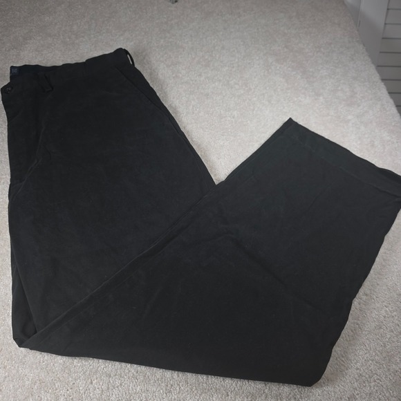 Polo Ralph Lauren Other - Polo Ralph Lauren Pants Mens 38/30 Black Slash Pocket‎ Wide Leg Trouser Casual